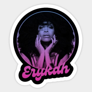 Erykah Badu Vintage Sticker